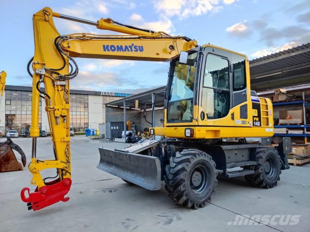 Komatsu PW148-8 Excavadoras de ruedas