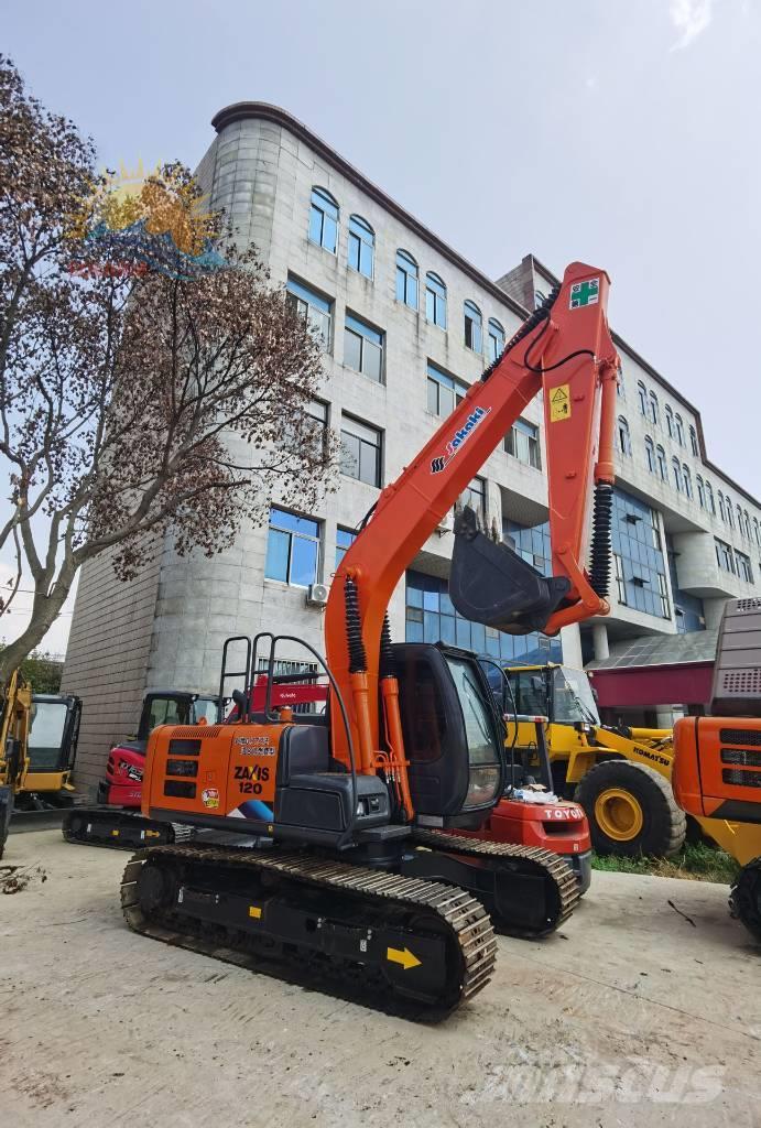 Hitachi ZX 120 Excavadoras sobre orugas