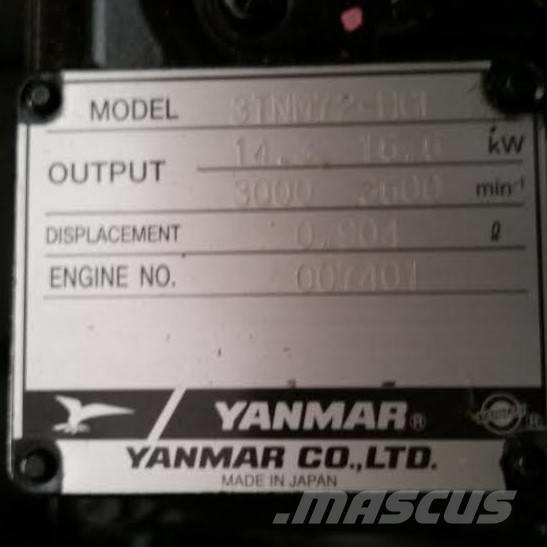 Yanmar 3TNM72 Otros componentes