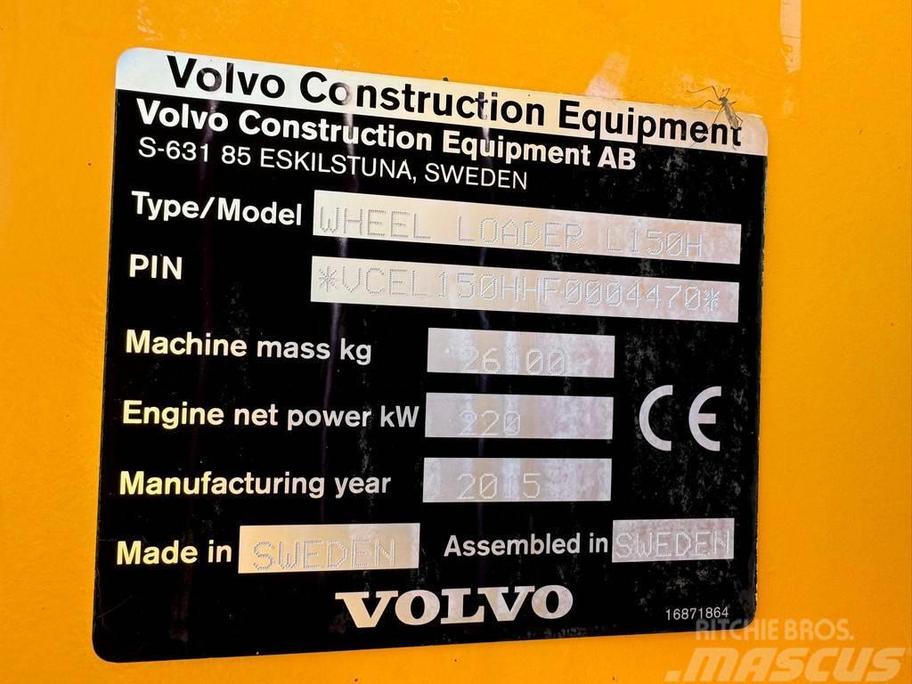 Volvo L150H Cargadoras sobre ruedas