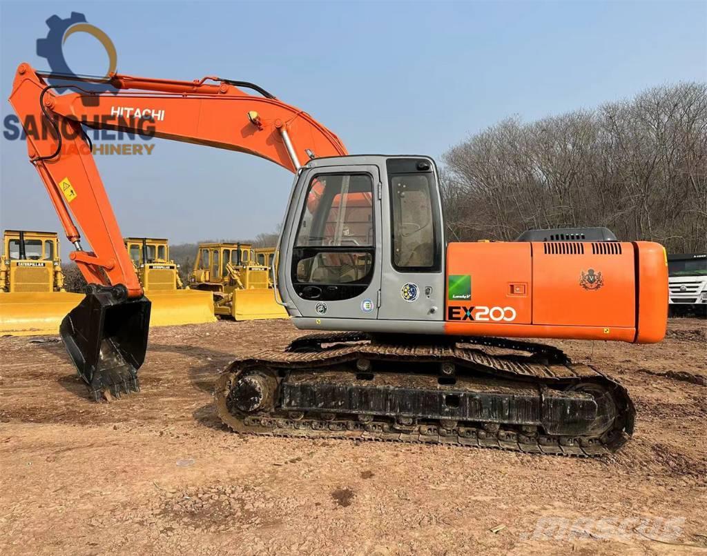 Hitachi EX 200 Excavadoras sobre orugas