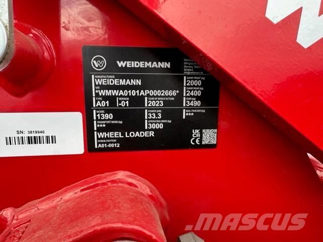 Weidemann 1390 Cargadoras sobre ruedas