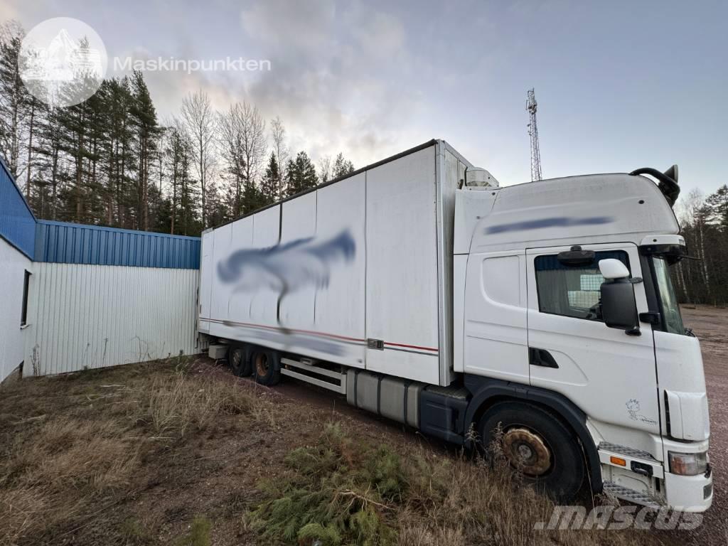 Scania R 114 Camiones con caja de remolque