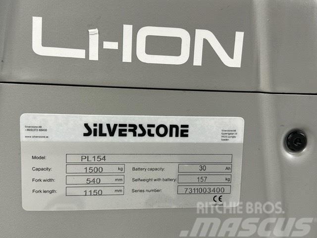 Silverstone PL154 Montacargas manual para paletas