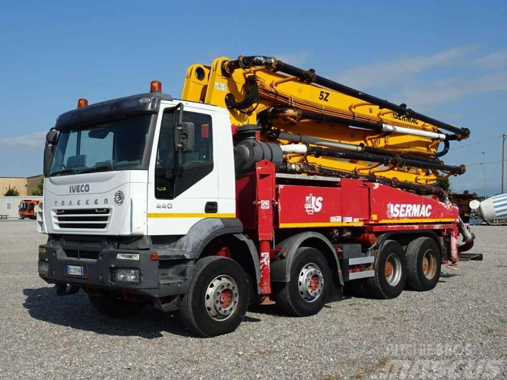 Iveco trakker 410e44 Bombas de concreto