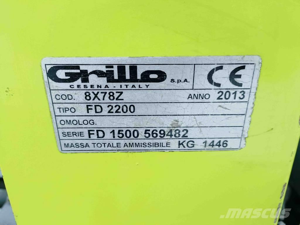 Grillo FD2200 Tractores corta-césped