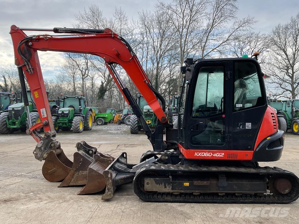 KUBOTA KX080 Excavadoras 7t - 12t