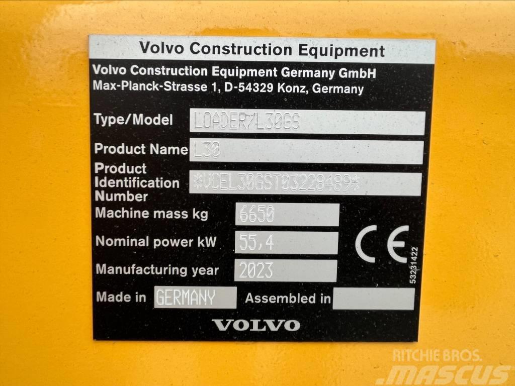 Volvo L30GS Cargadoras sobre ruedas