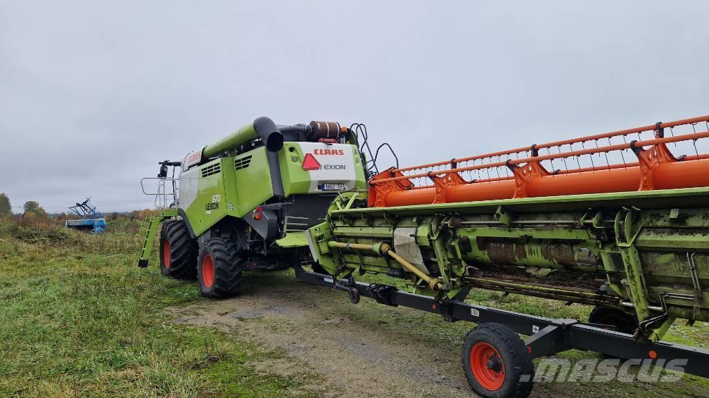 CLAAS Lexion 670 Cosechadoras combinadas