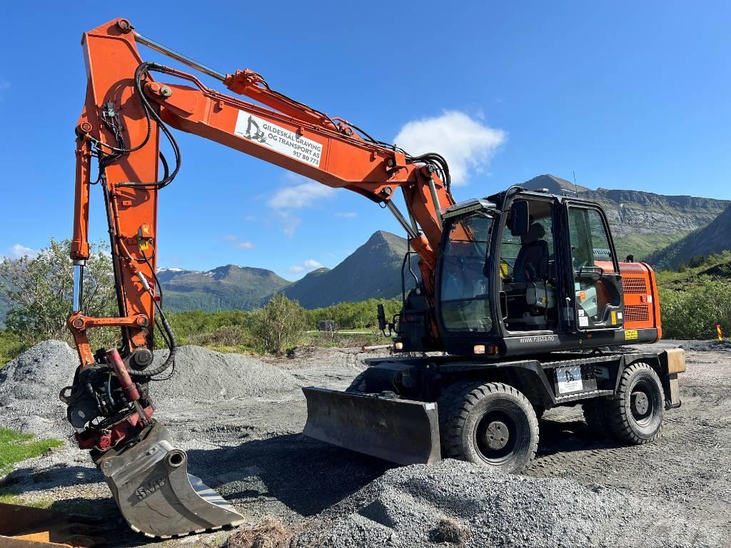 Hitachi ZX140W-5B Excavadoras de ruedas