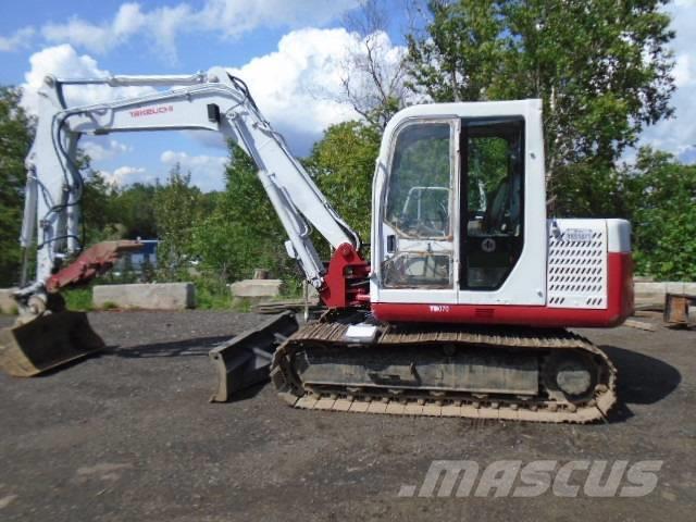 Takeuchi TB070 Excavadoras sobre orugas