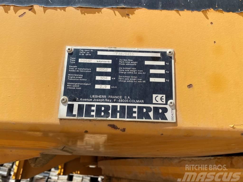 Liebherr 984 Excavadoras sobre orugas