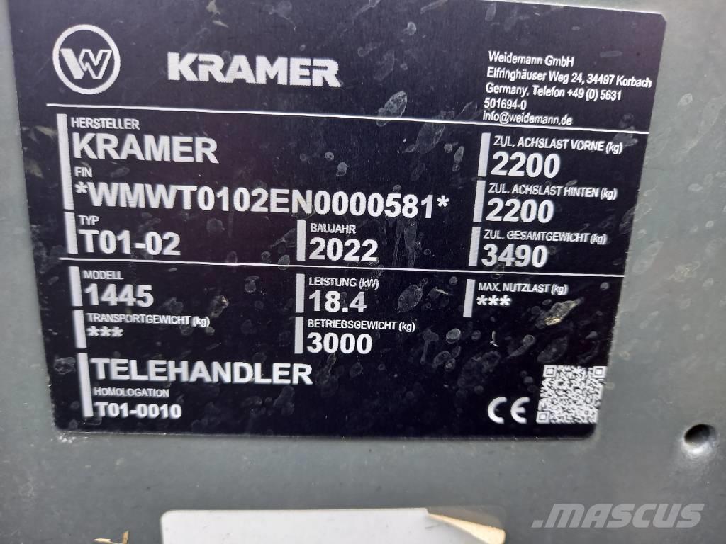 Kramer 1445 Carretillas telescópicas