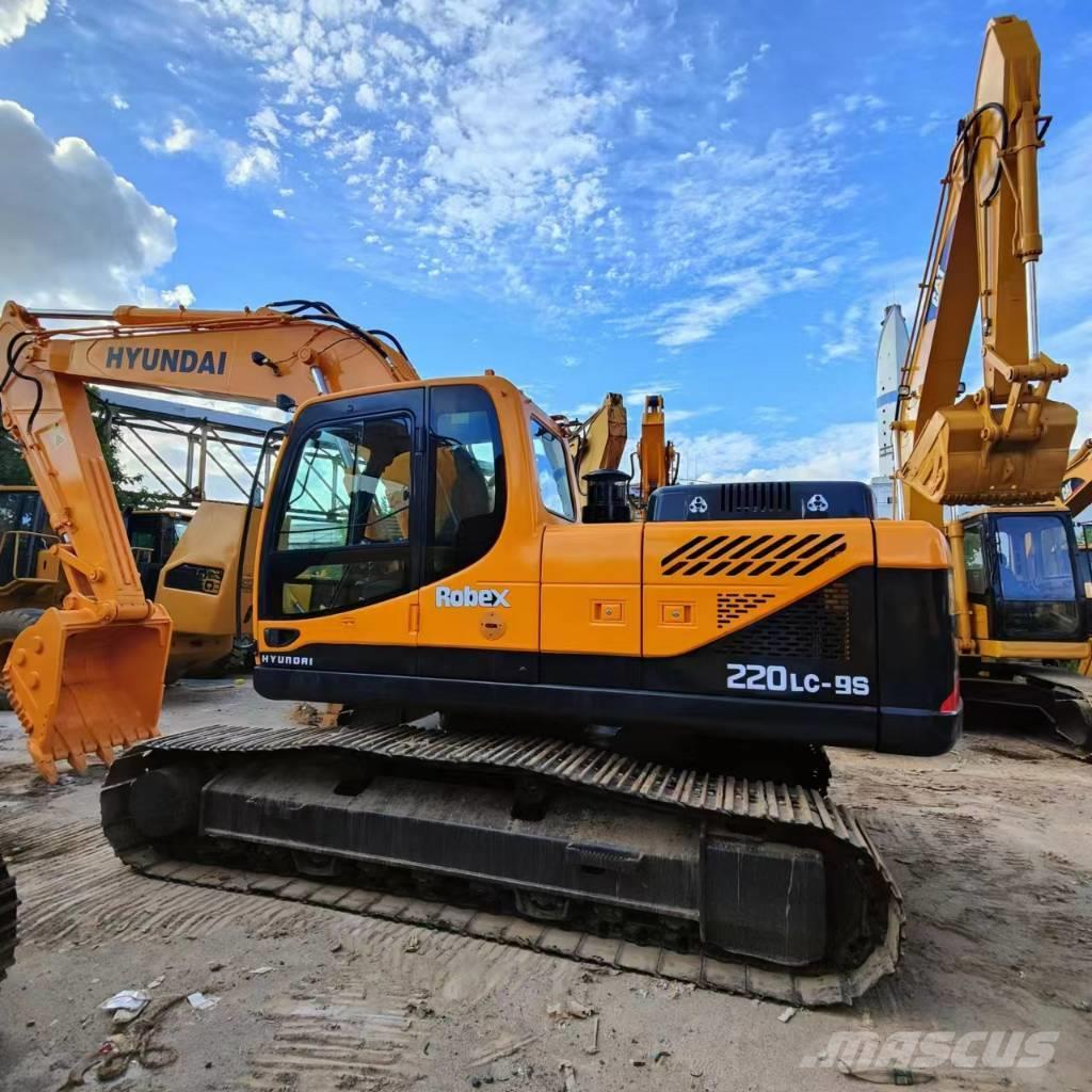 Hyundai 220-9s Excavadoras sobre orugas