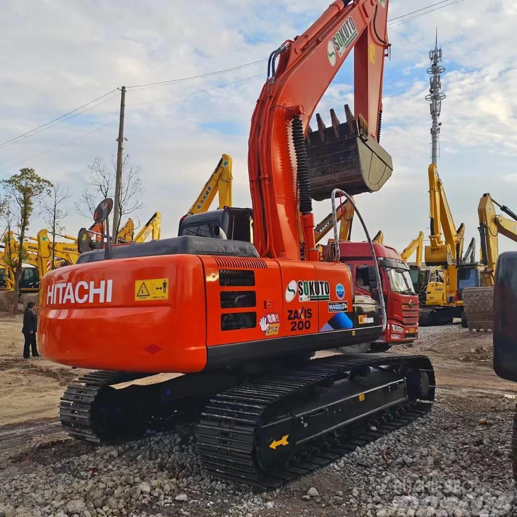 Hitachi ZX 200 Excavadoras sobre orugas