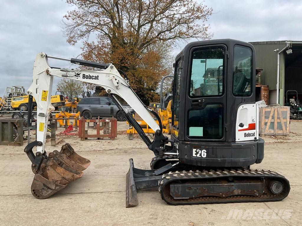 Bobcat E26 Miniexcavadoras