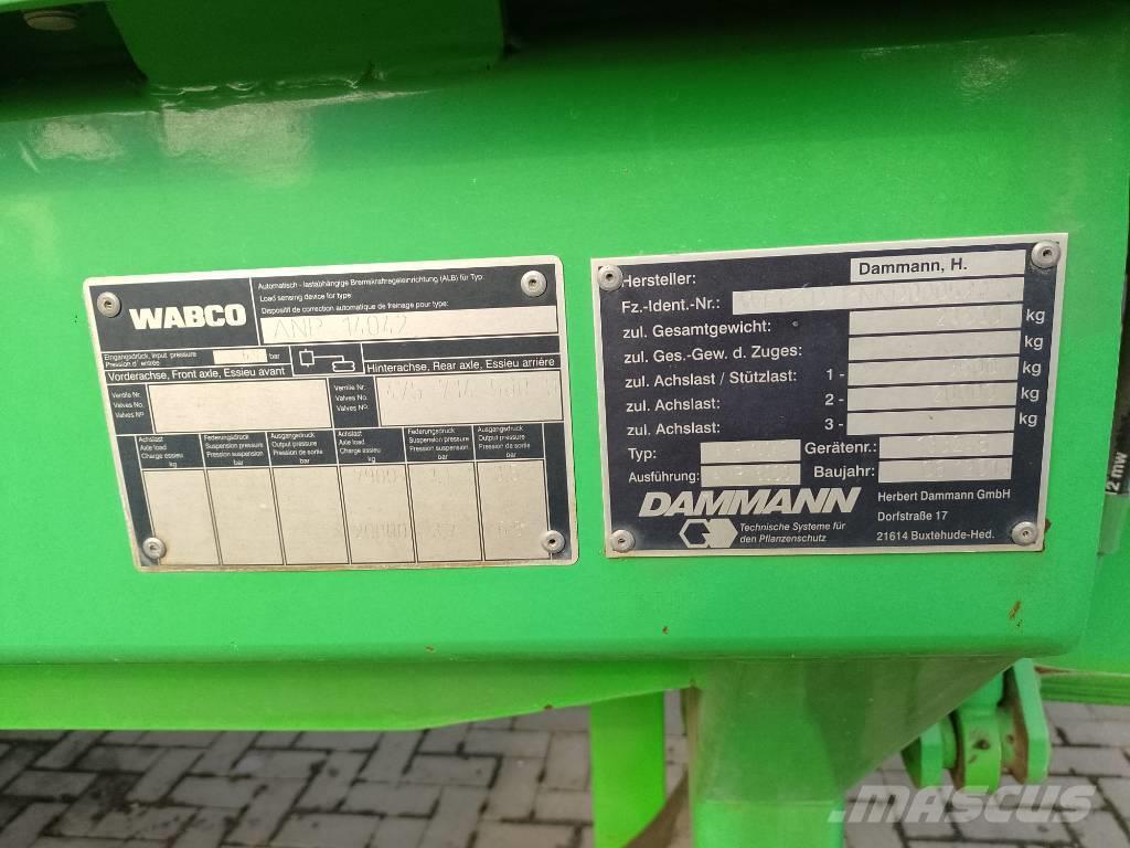 Dammann ANP 14042 Pulverizadores arrastrados