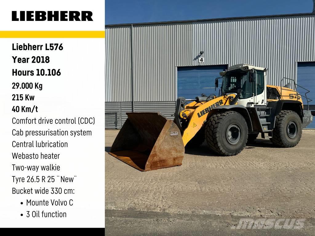 Liebherr L 576 Cargadoras sobre ruedas