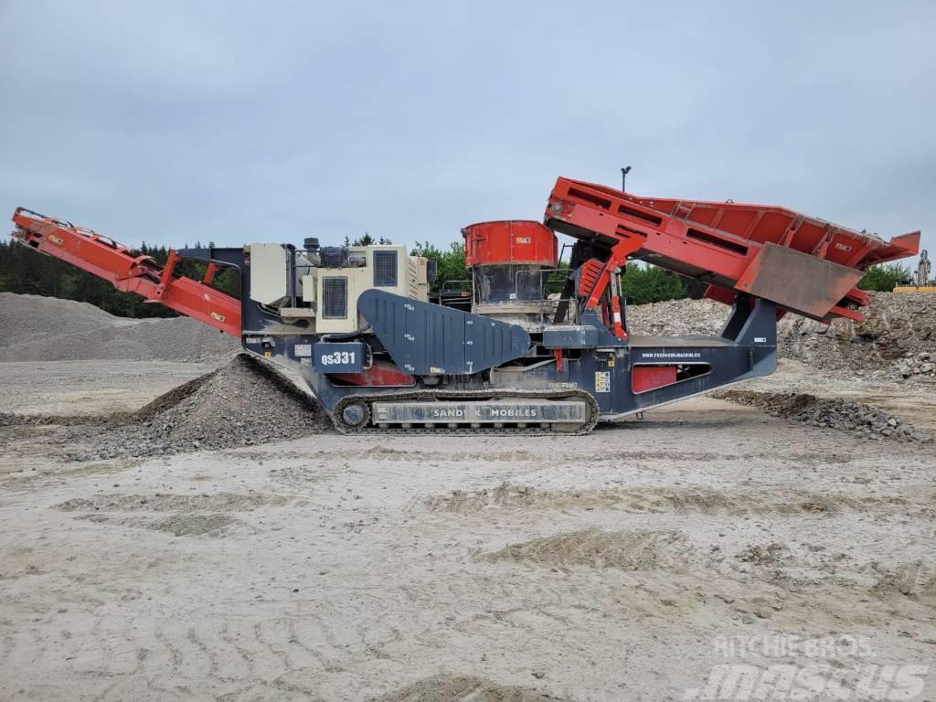 Sandvik QS 331 Trituradoras móviles