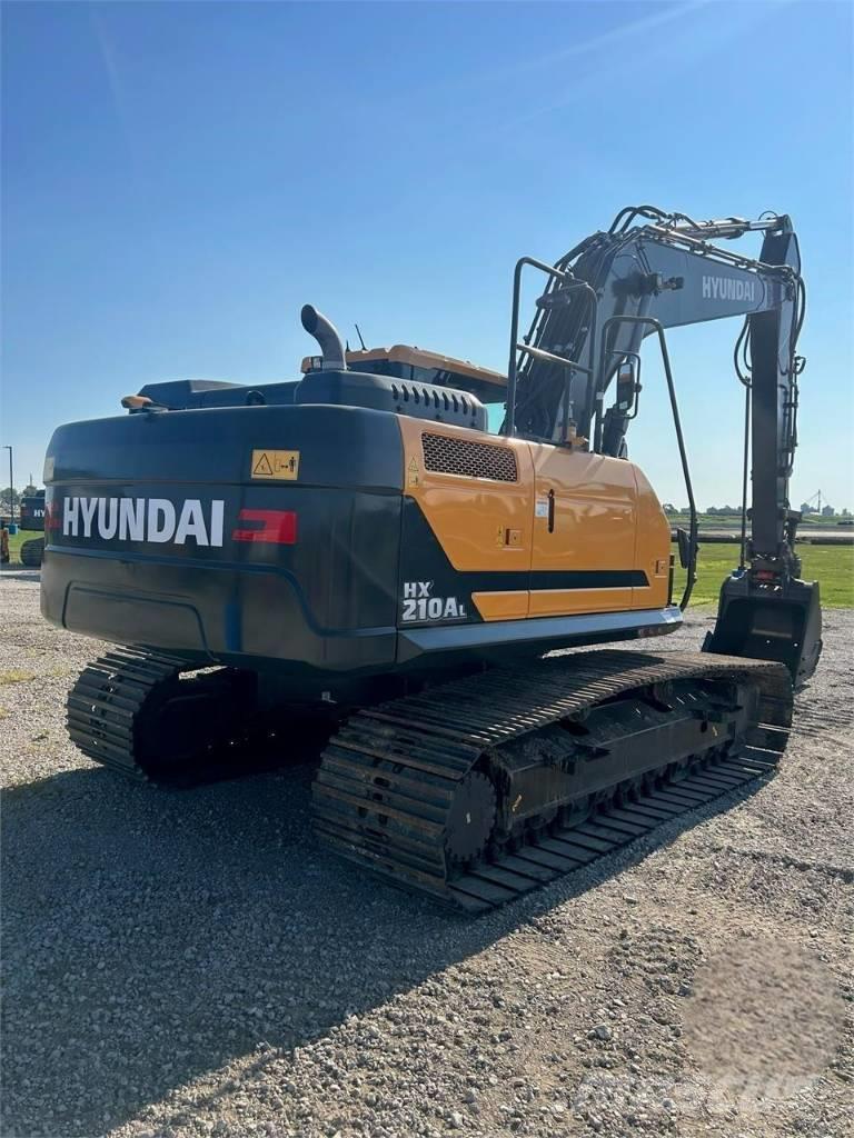 Hyundai HX210 Excavadoras sobre orugas