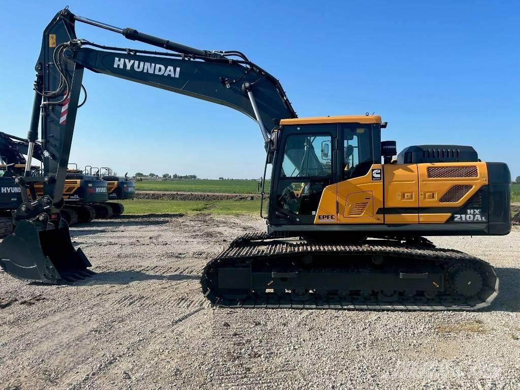 Hyundai HX210 Excavadoras sobre orugas