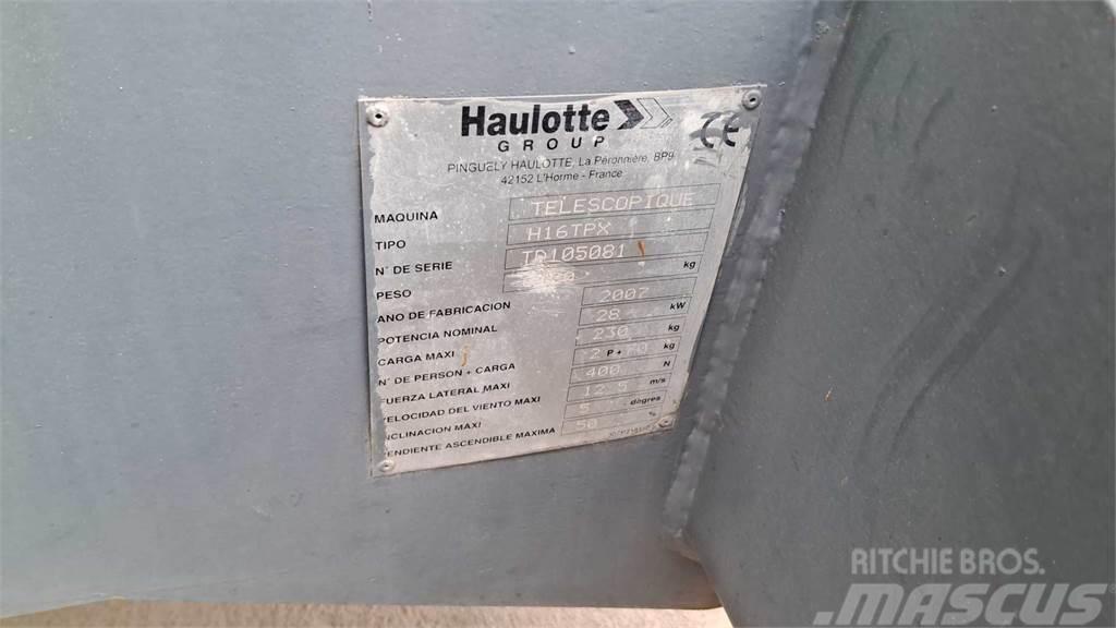 Haulotte H16TPX Plataformas con brazo de elevación telescópico