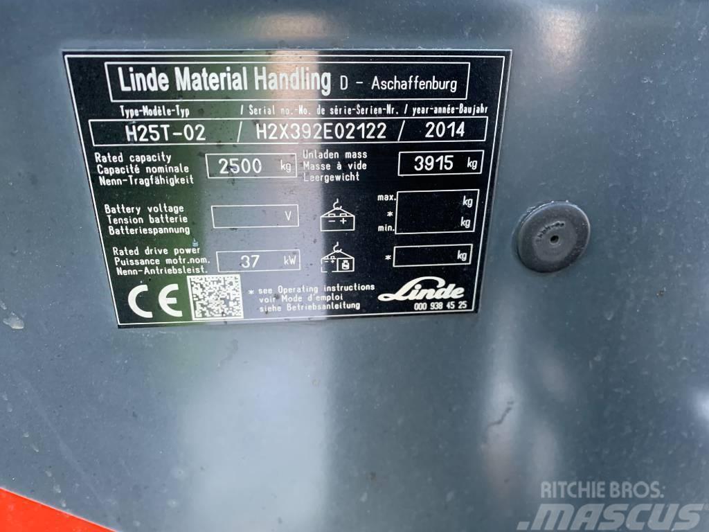 Linde H25T-02 Camiones LPG