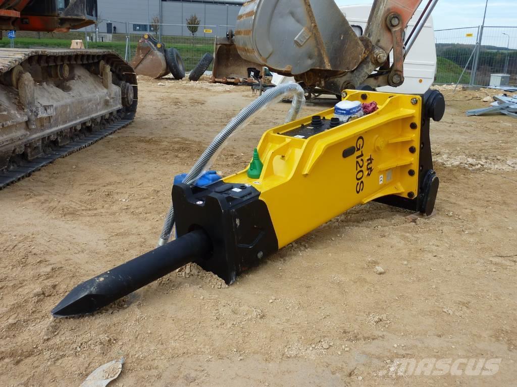  Młot hydrauliczny wyburzeniowy TUR G120S 2890kg NO Martillos hidráulicos