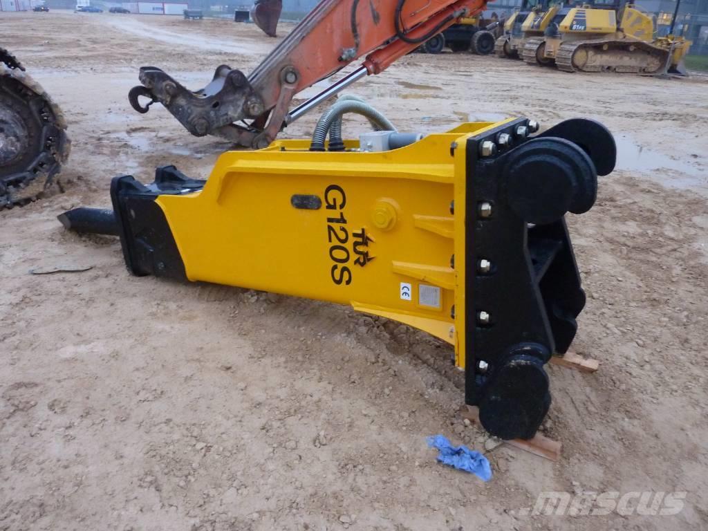  Młot hydrauliczny wyburzeniowy TUR G120S 2890kg NO Martillos hidráulicos