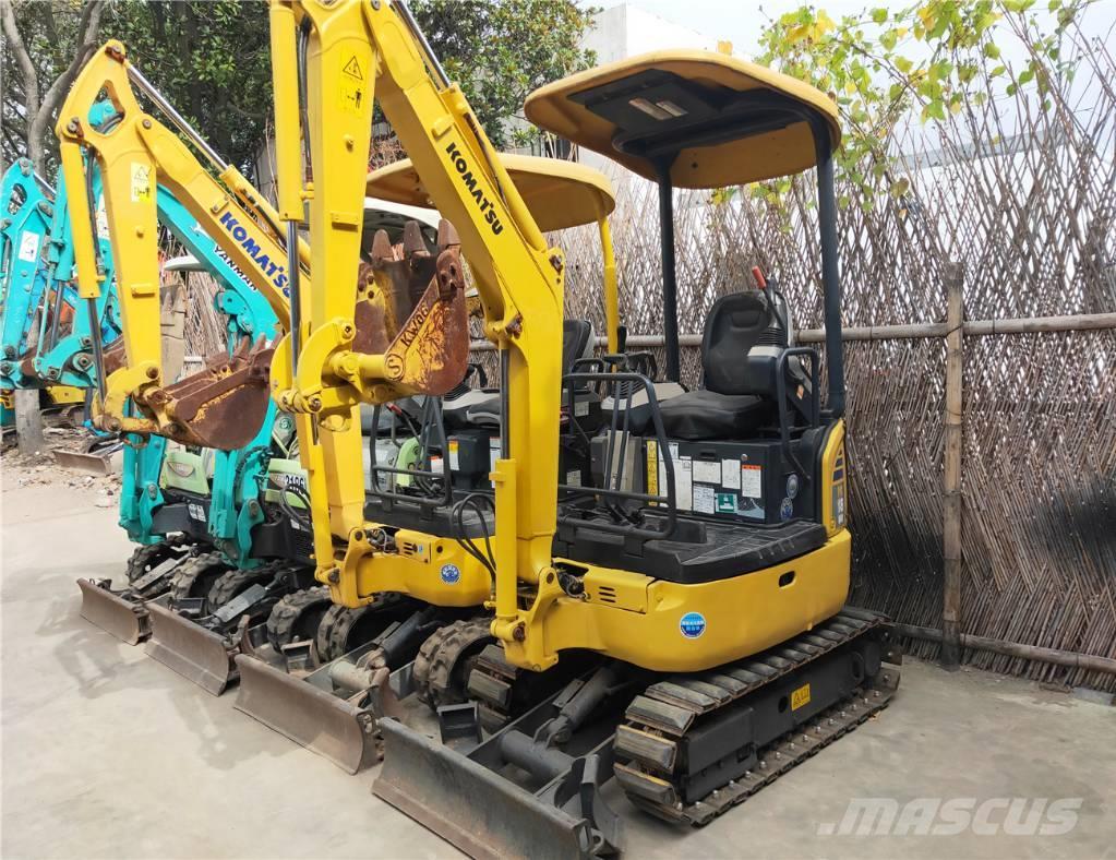 Komatsu PC18 Excavadoras sobre orugas