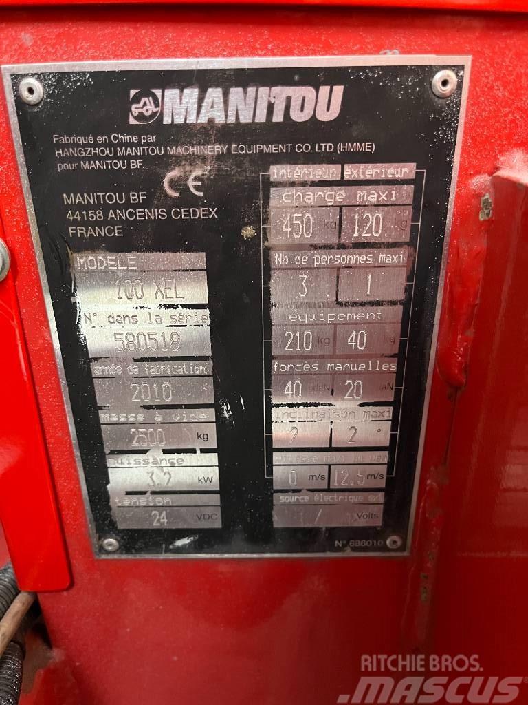 Manitou 100 XEL Plataformas tijera