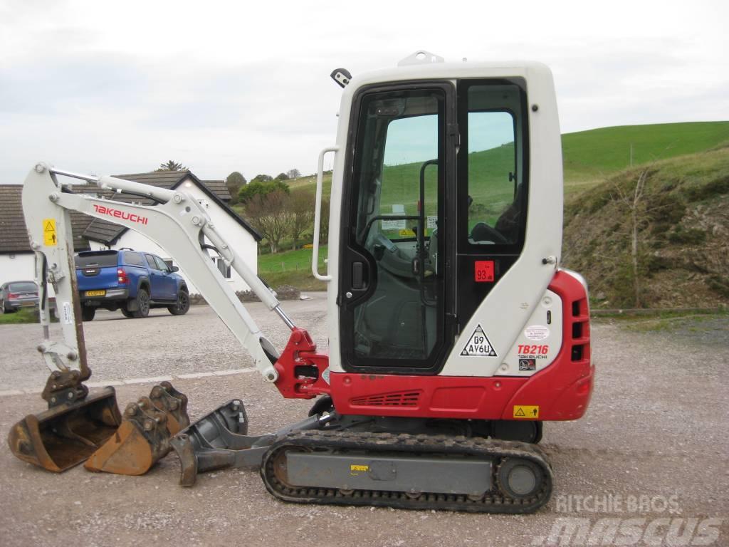 Takeuchi TB216 Miniexcavadoras