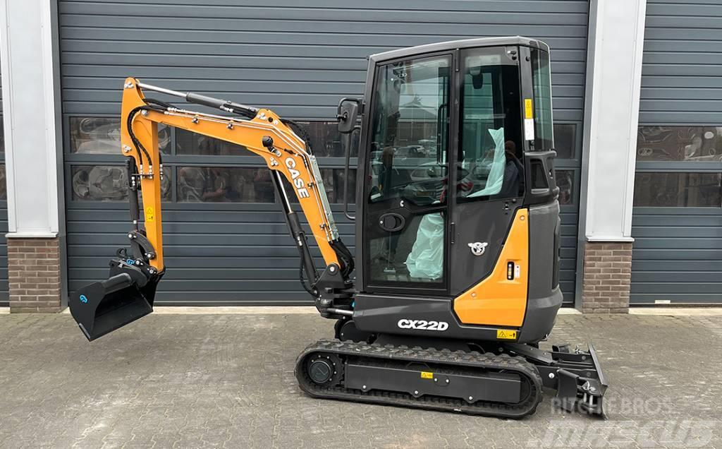 CASE CX22D Miniexcavadoras