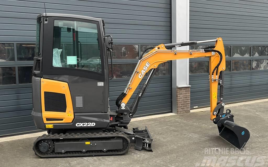 CASE CX22D Miniexcavadoras