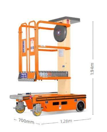 JLG Ecolift Elevador de empuje manual