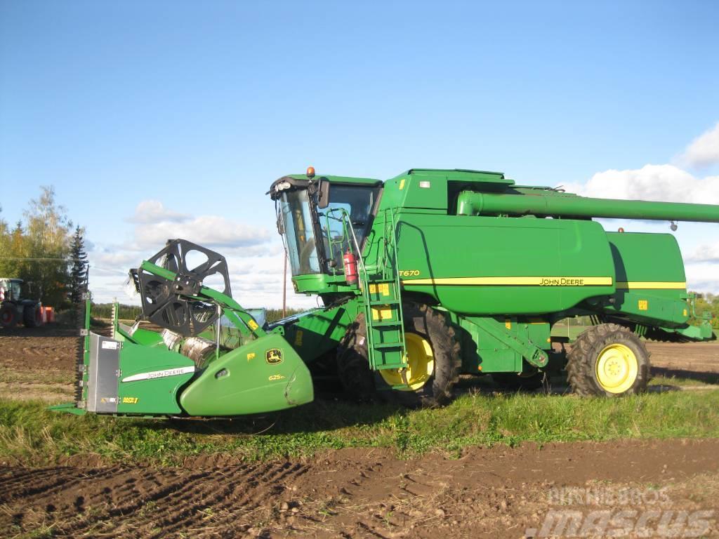 John Deere T670 Cosechadoras combinadas