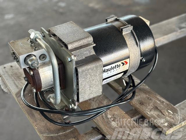 Haulotte dynaset generator Plataformas con brazo de elevación manual