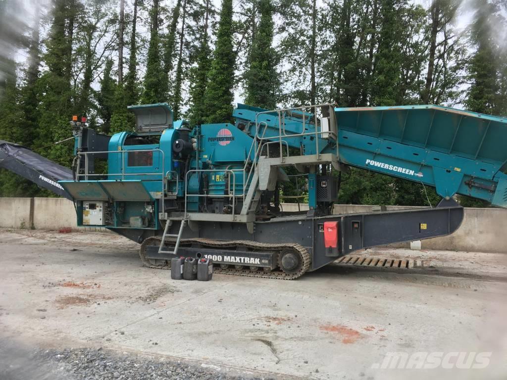 PowerScreen 1000 Maxtrak Trituradoras