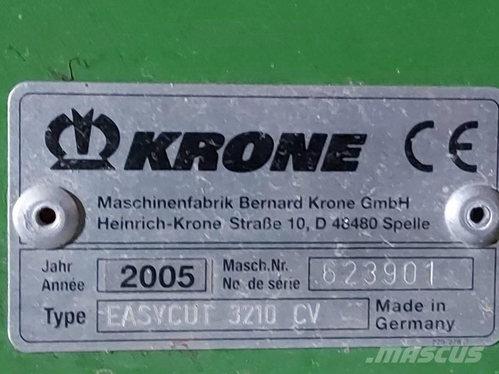 Krone 3210 CV Segadoras acondicionadoras