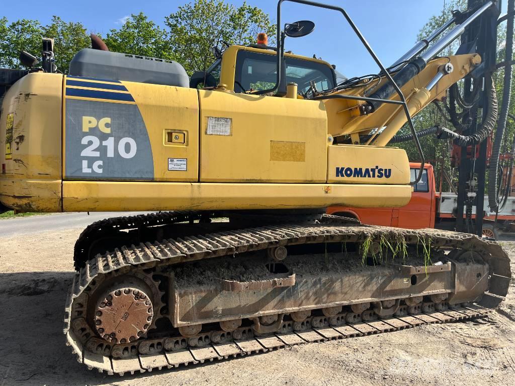 Komatsu PC 210 Máquinas de pilotes