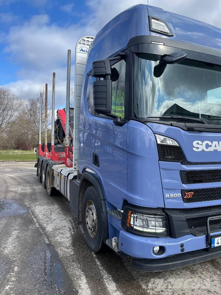 Scania R 500 Transportes de madera