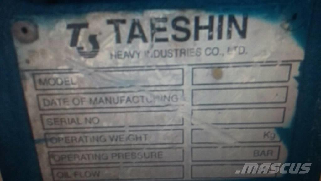  TAESHIN tb 35 Martillos neumáticos para pilotes