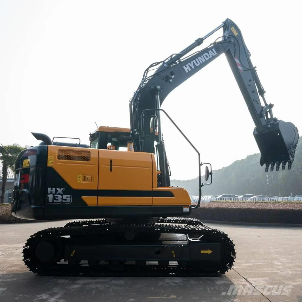 Hyundai HX135 Excavadoras sobre orugas