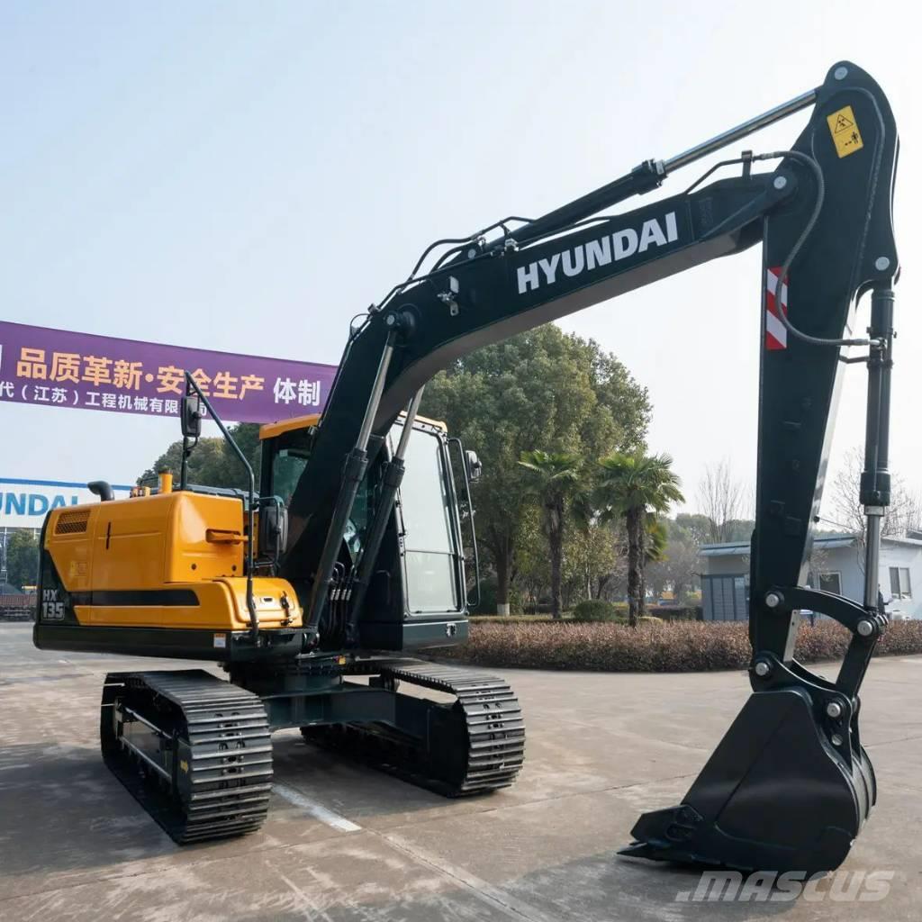 Hyundai HX135 Excavadoras sobre orugas