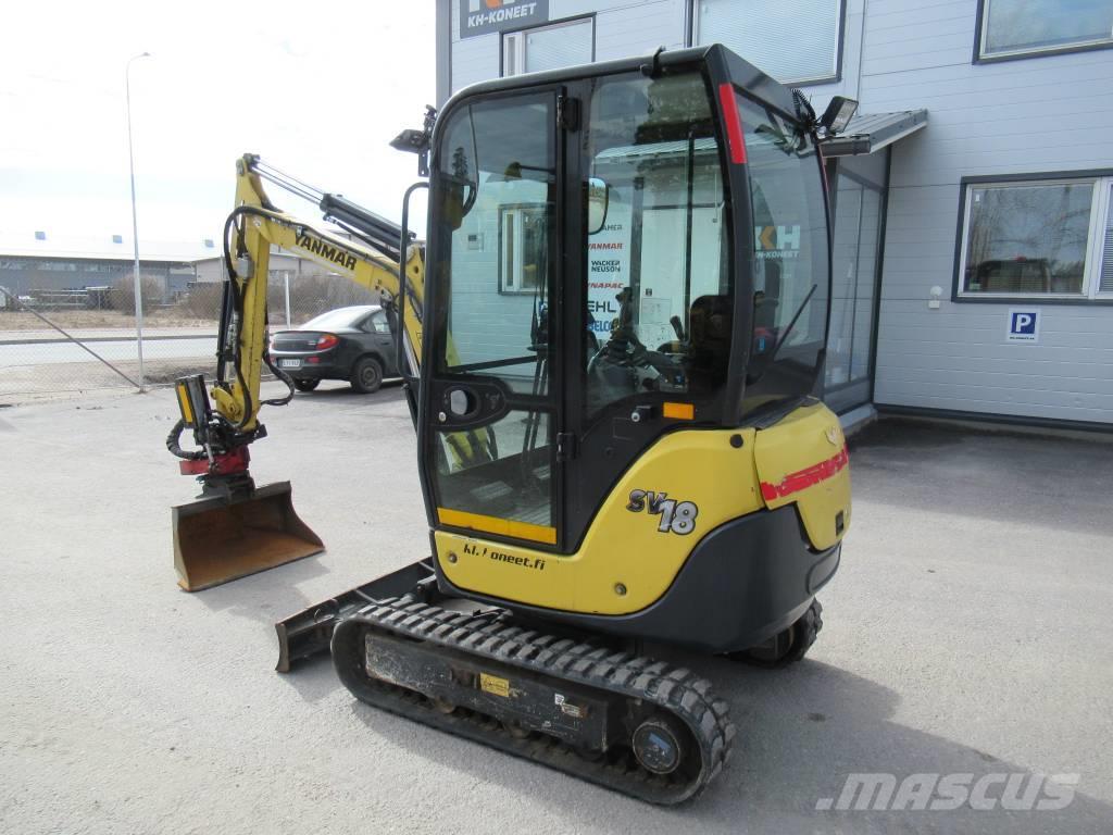 Yanmar SV 18 Miniexcavadoras