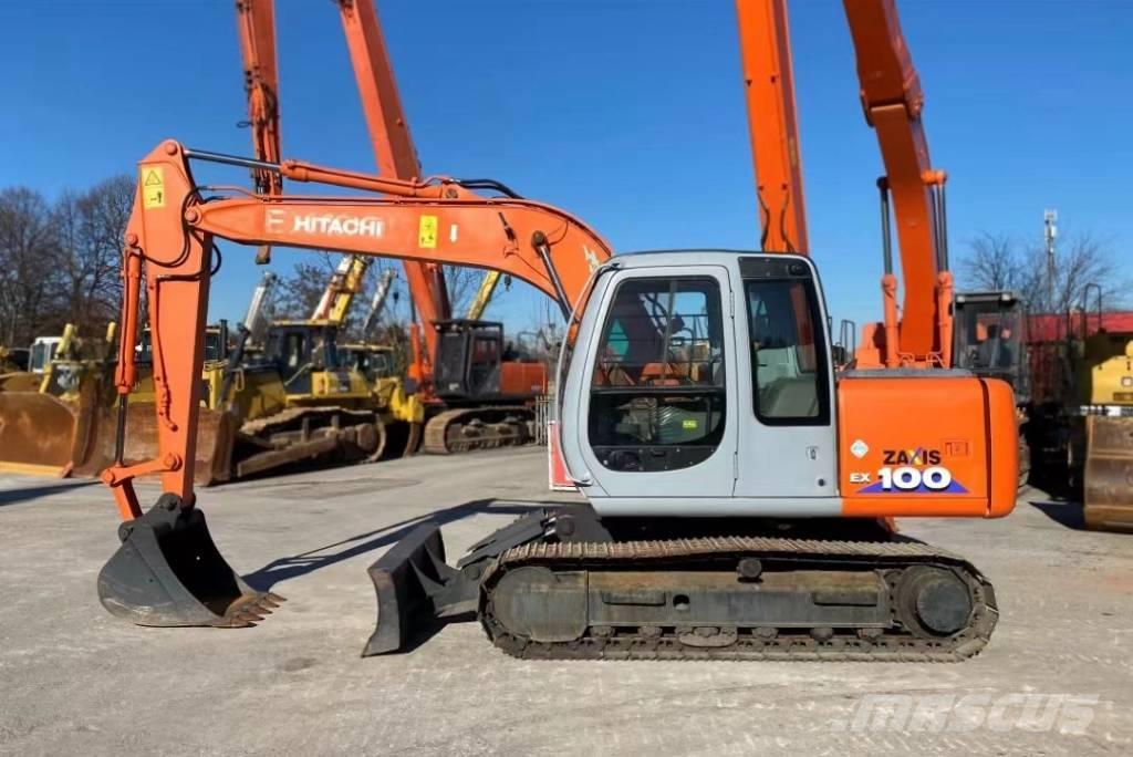 Hitachi EX 100 Excavadoras sobre orugas