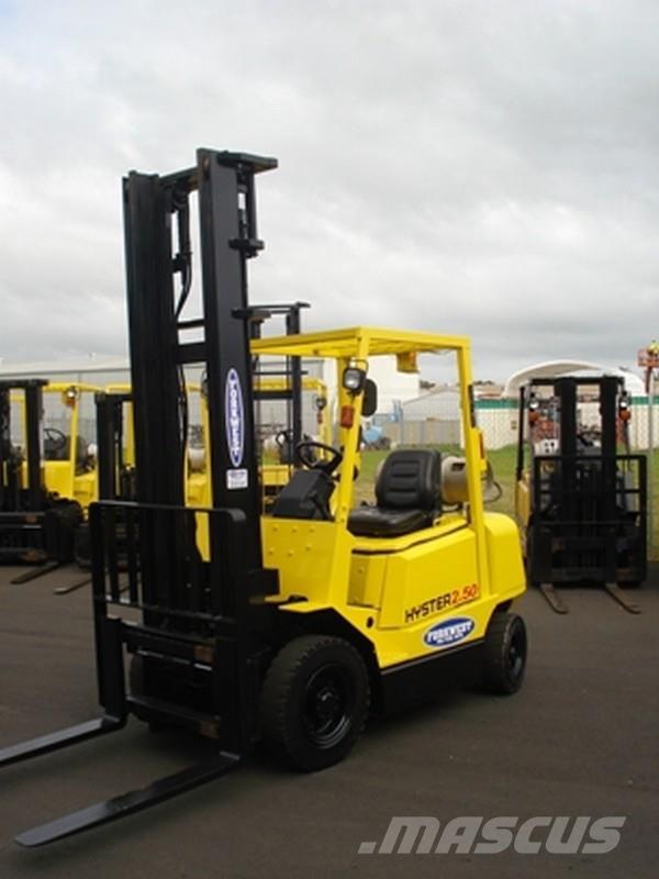 Hyster H250DX Horquillas elevadoras para camión