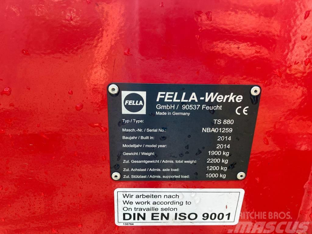 Fella ts 880 Segadoras hileradoras