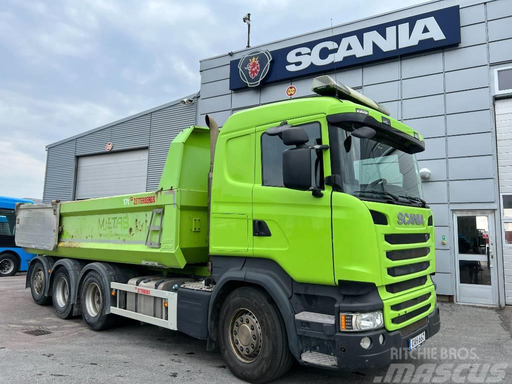 Scania R490LB8X4*4HNB Bañeras basculantes usadas