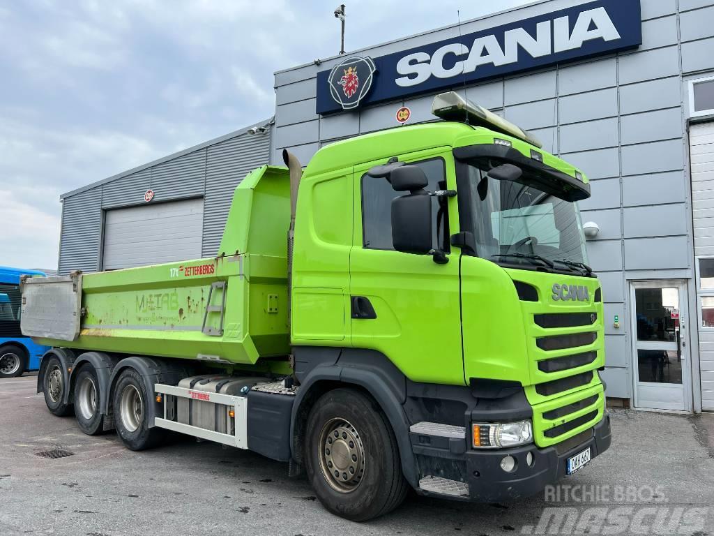 Scania R490LB8X4*4HNB Bañeras basculantes usadas